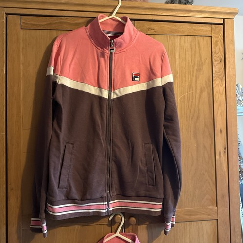 Vintage fila track top - top, medium