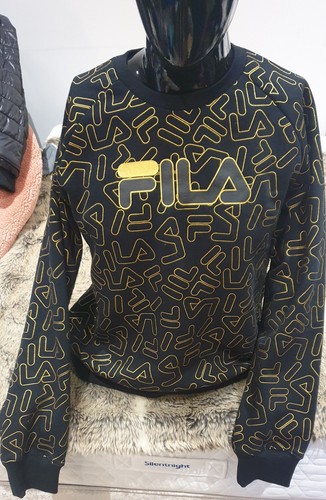 Fila logo sweatshirt top - sweatshirt, /