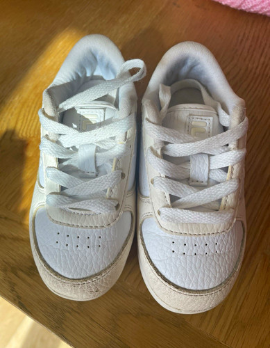 Fila white leather - leather, unisex