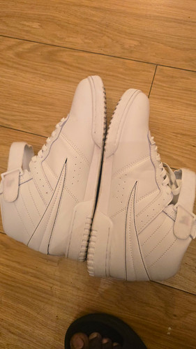 Fila white high top trainers - white, high-top