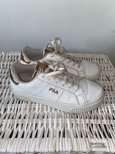 White and rose - gold, fila