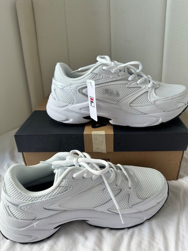 New white womens fila trainers - new,