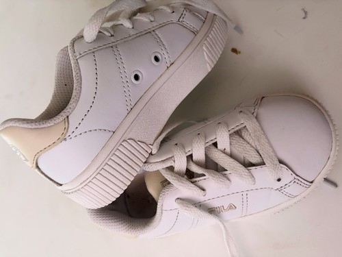 Fila trainers kids girls white - fila,