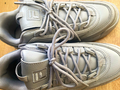 Fila disruptor grey beige low - fila, grey/beige