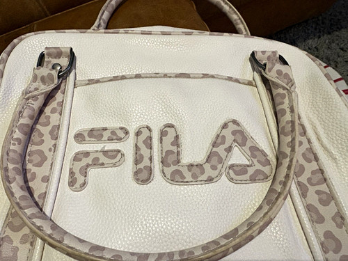 Fila white faux - white, leather