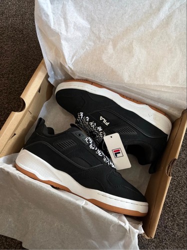 Fila corda laces black - laces, black/white