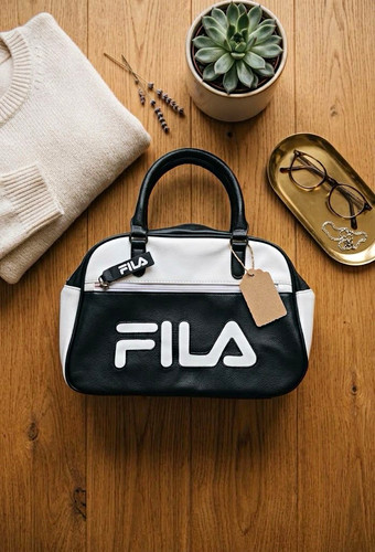 Fila logo top handle - logo, bag