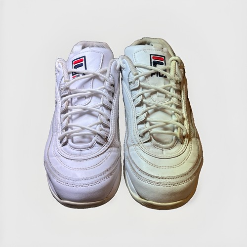Fila womens white trainers - womens,