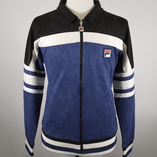 Men fila blue - blue, velour