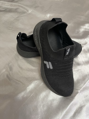 Fila women black slip on - women’s, slip-on