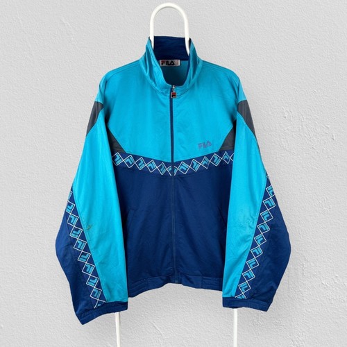 Vintage fila 90s blue track - 90s,