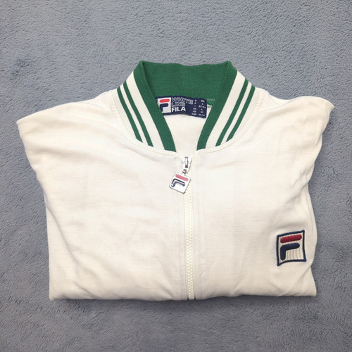Vintage fila white line track - vintage,