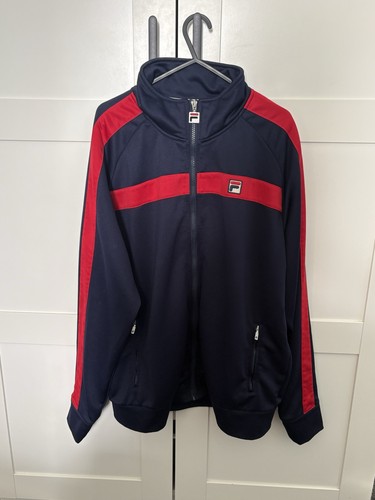 Fila track top jacket - jacket, large