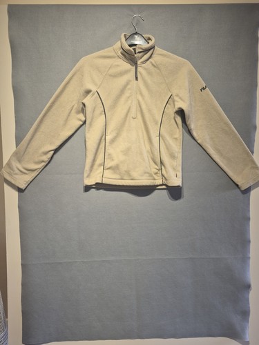 Fila men beige fleece - fleece, 1/2