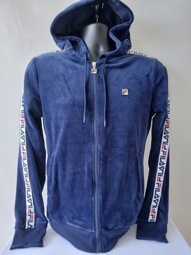 Fila womens navy velour track - fila,