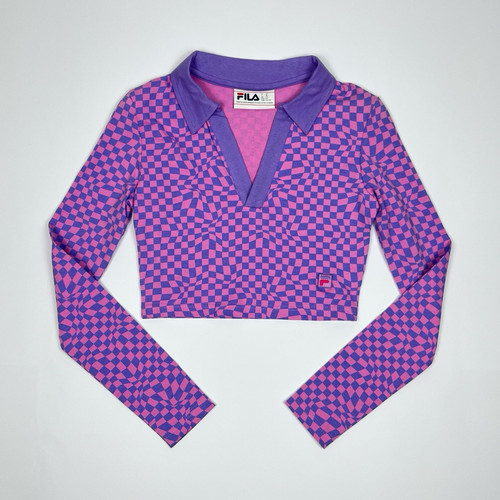 Fila check polo top - fila,