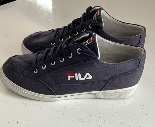 Fila navy white - fila, low