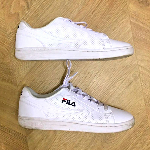 Fila white low top lace - fila,