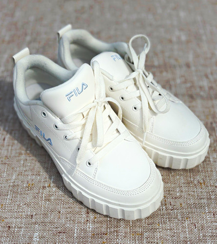 Fila white low top lace - top, lace-up