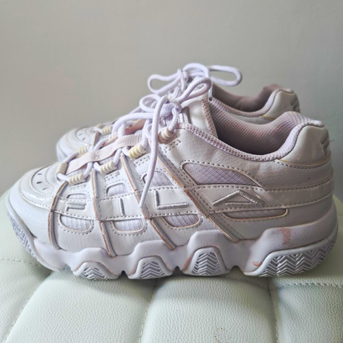 Fila white low - fila, up
