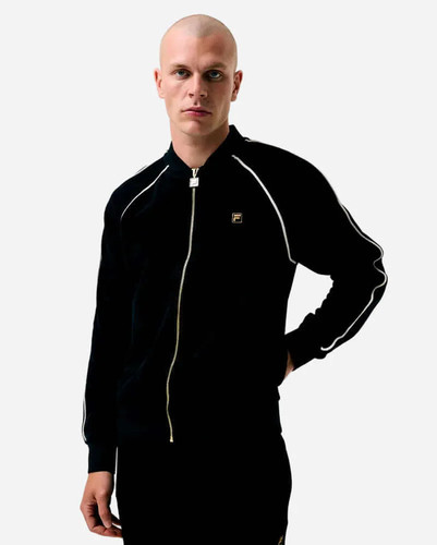 Fila fella velour track top - fila,