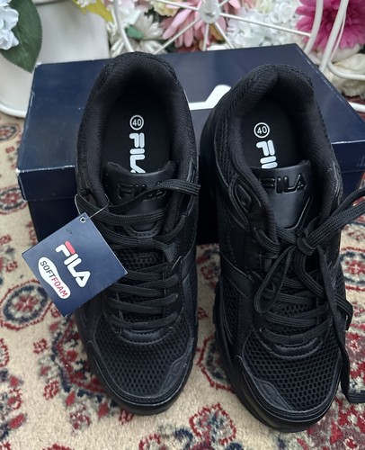Fila softfoam black lace - fila,
