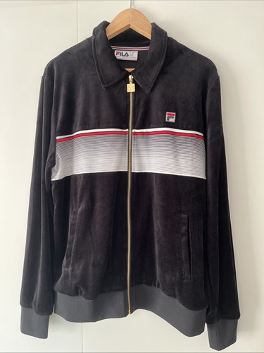 Fila gents velour track top - gents,