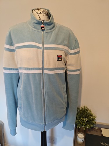 Fila velour tracksuit top skye - velour,